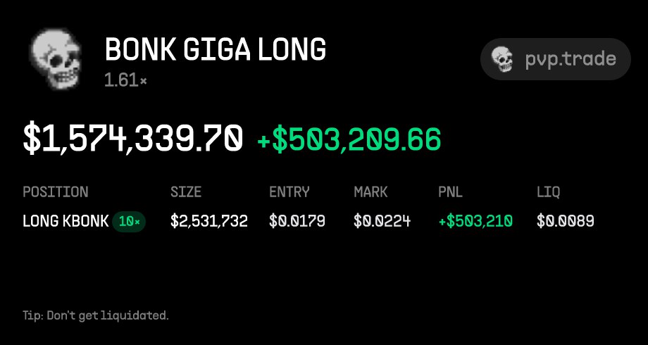 pvp_dot_trade's tweet image. POV: You longed BONK before the great launchpad proxy wars of 2025