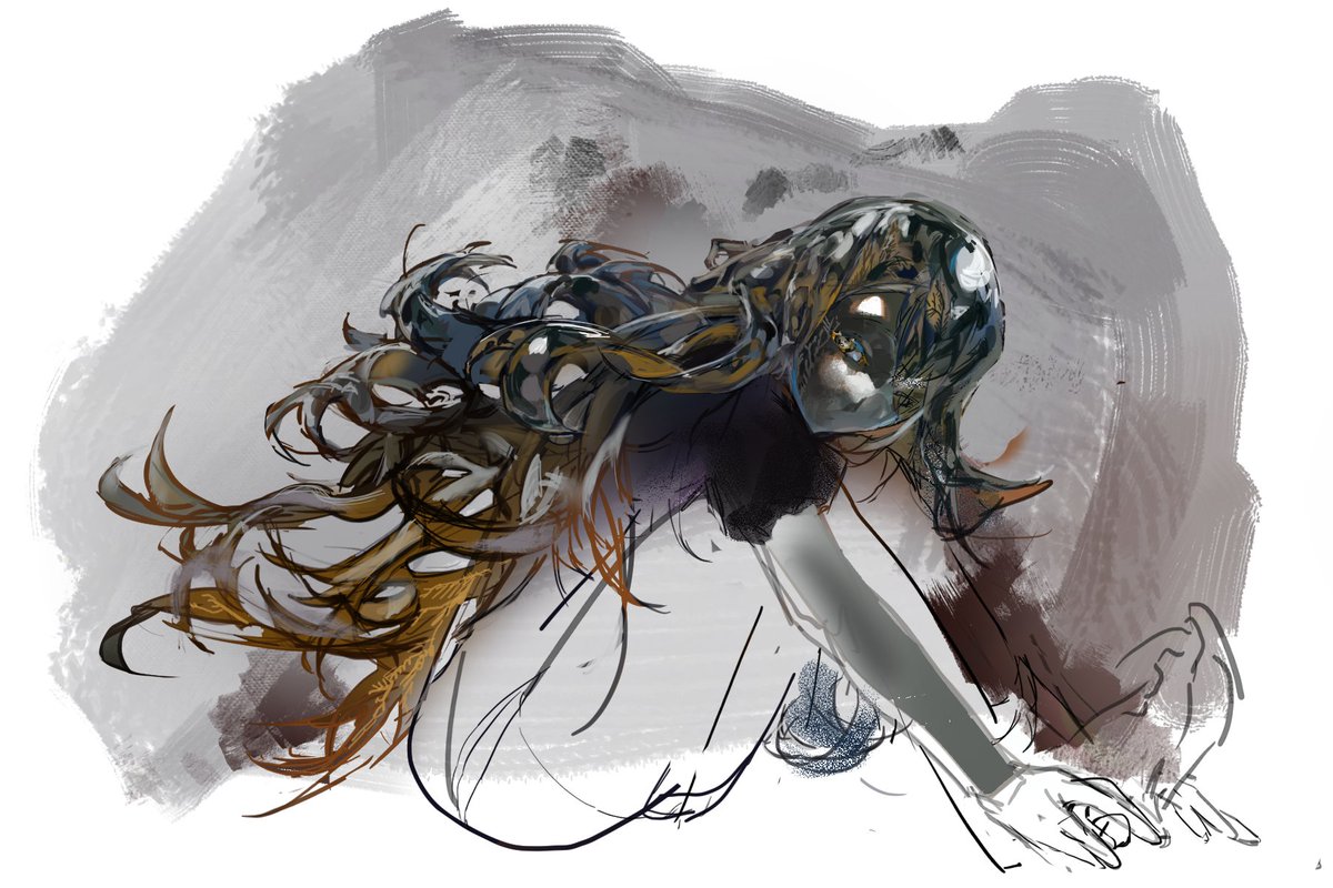 crumbletier's tweet image. i feel as though i flew too close to the sun, and now this is my punishment #wip