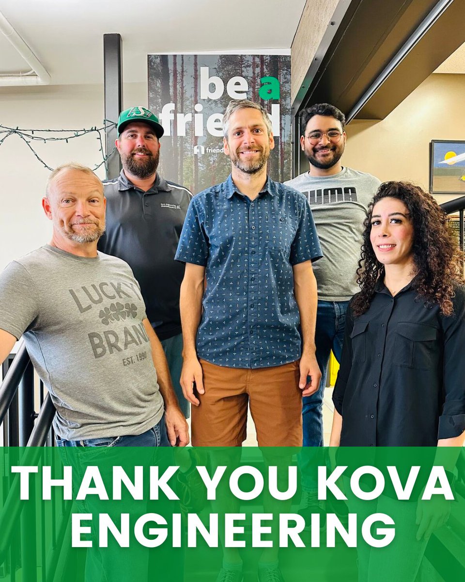#ThankfulTuesday: A big thank you to the <a href="/KovaEngineering/">Kova Engineering</a> (Saskatchewan) team members who volunteer bi-monthly at the Inn!

We appreciate the ongoing partnership and the meaningful impact your team makes in our kitchen, dining room, and on our guests.

Thank you, Kova Engineering