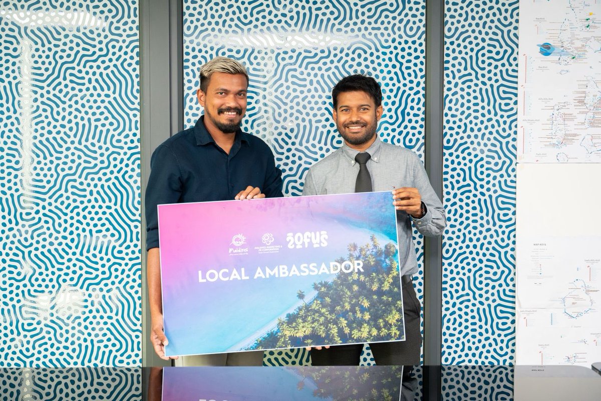 We're excited to introduce the Visit Maldives Local Ambassadorship Program, a unique initiative to engage and empower Maldivian artists and creatives. We're proud to welcome '2ofUs' as our inaugural ambassadors!