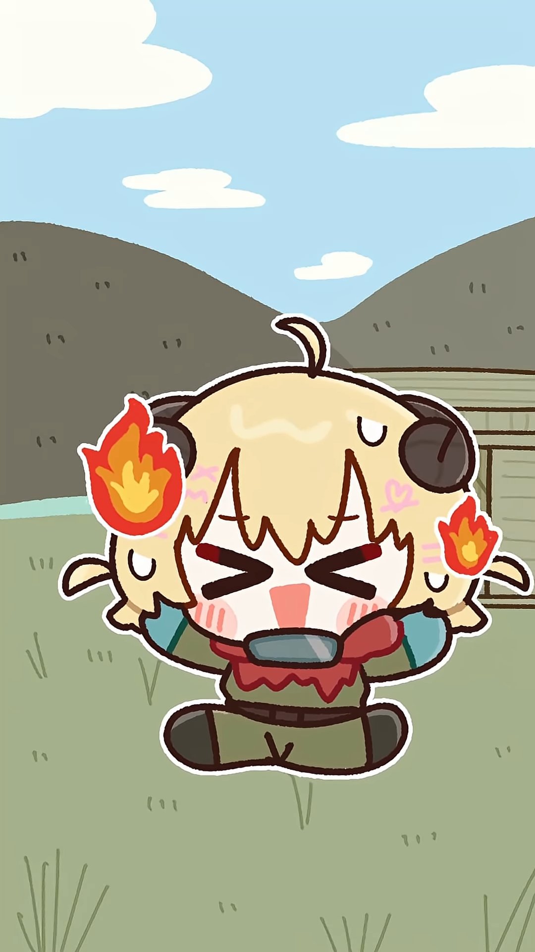 ワッチミー　手描きイラスト 手描きイラスト 同人 東方Project レミリア・スカーレット 水着 色紙