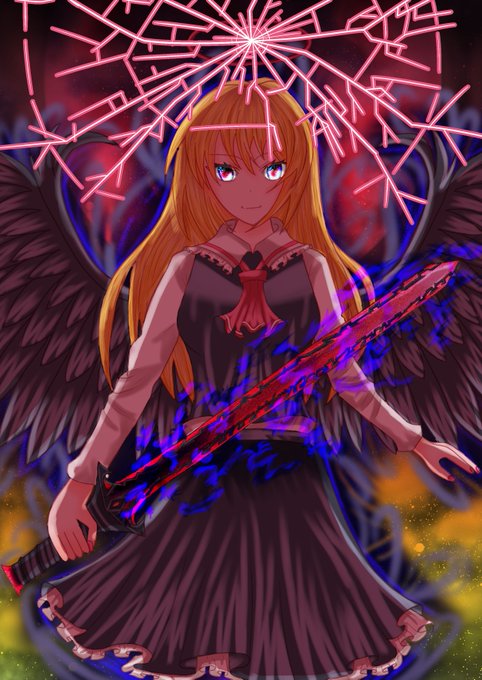 ルーミア(東方プロジェクト) 「再掲の民 #7月7日はルーミアの日」|黒刃