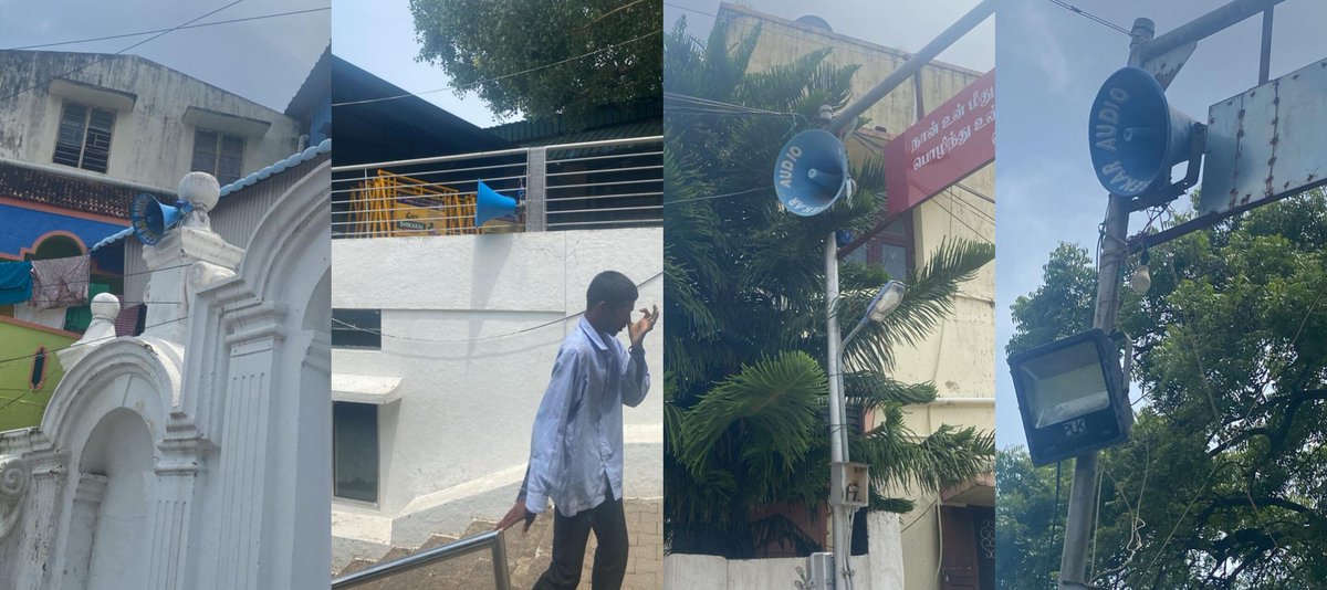 DavidManohar7's tweet image. Many complaints raised, No action from #ChennaiPoliice &amp;amp; #TNPCB to remove 14- 15 Banned cone speakers on the St. Thomas Mount hill shrine, which is surrounded by residents from all faiths. It&apos;s a nuisance/noise pollution to all residents every evening, disturbing the