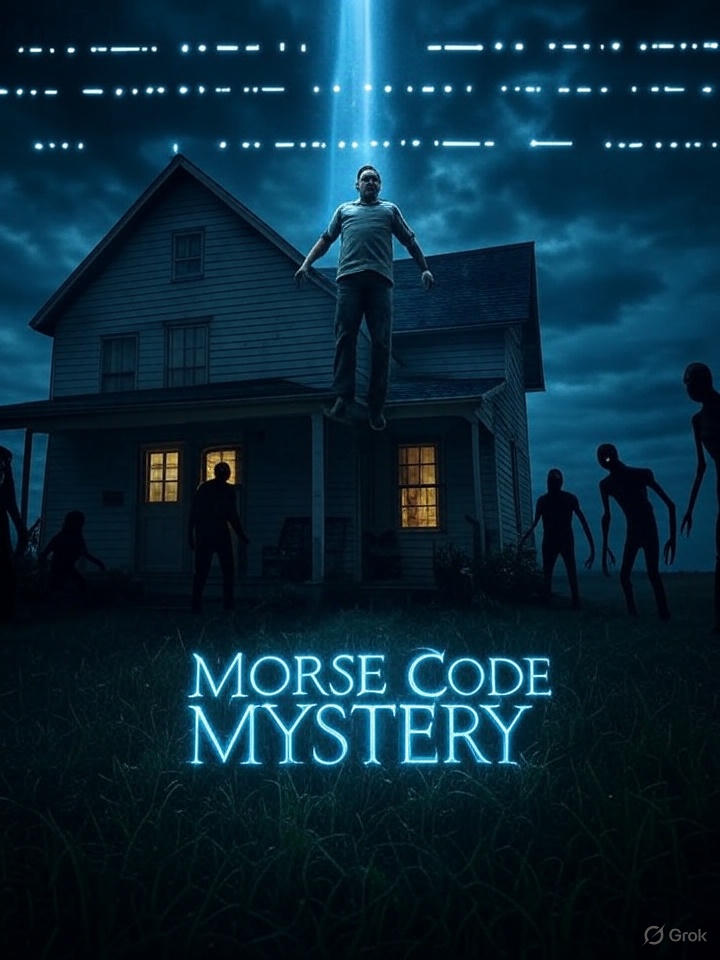 Poeticearthling's tweet image. &quot;Morse code mystery unveiled! 😱 A chilling message suggests we&apos;re not alone. Are higher beings watching? Tune in to our latest episode to #DecodeTheTruth! 🎙️ Listen now: Welcometoearthstories.com #PodcastForLife&quot;
