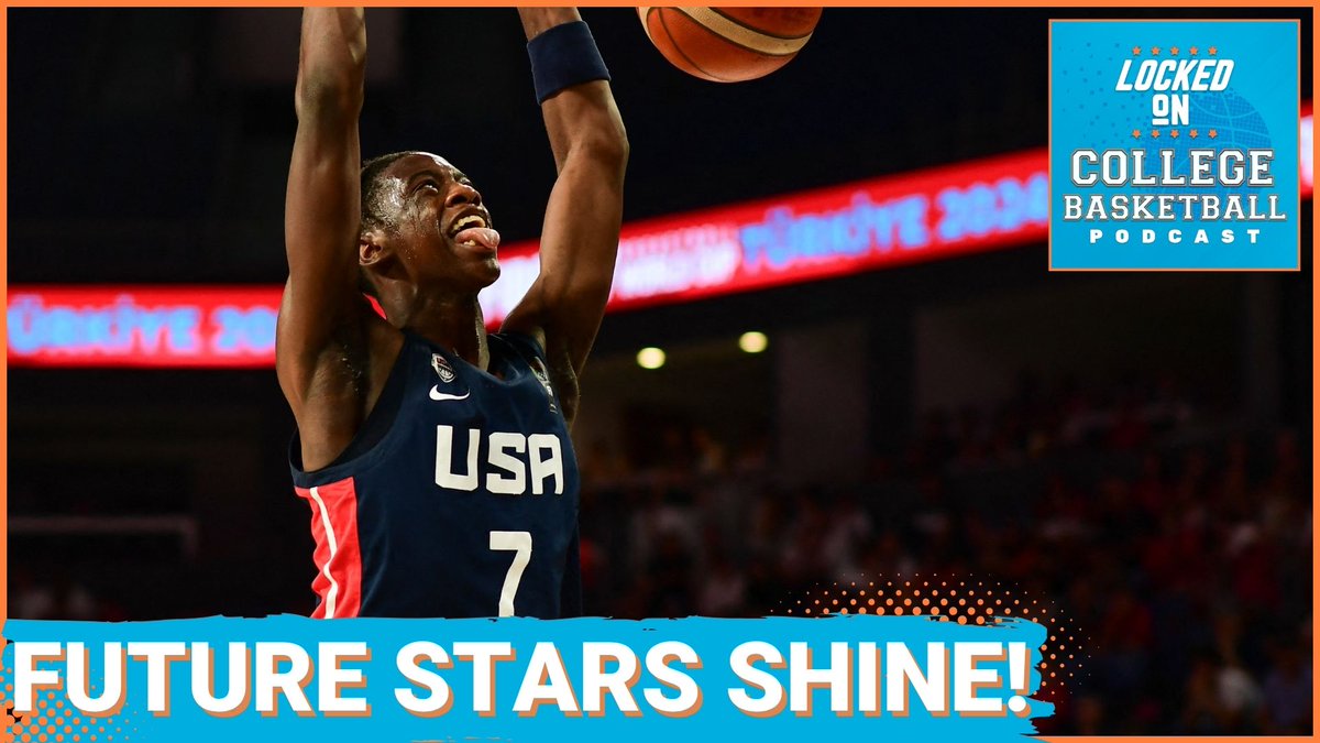 Team USA dominates U19 World Cup! What does it mean for college hoops?

🐦 Mikel Brown shines for Louisville
🇩🇪International stars making waves

Listen to the latest episode of Locked On College Basketball now!

🎙️lockedonpodcasts.com/podcasts/locke…