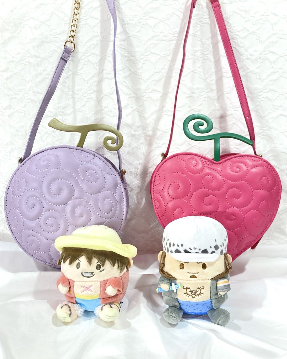 【おすすめ商品】HARAJUKU・オンライン限定  

・ゴムゴムの実 ポシェット
・オペオペの実 ポシェット
各11,000円（税込）

好評発売中💜🩷

#麦わらストア #ONEPIECE