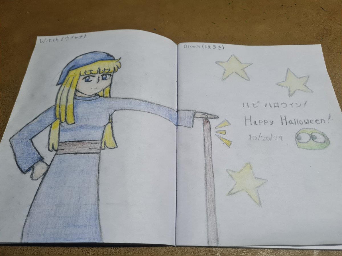 Old Witch drawing from previous Halloween that i had in my gallery.
I think the hair looked a bit wrong with the positioning at the back and lines but it was like my first time drawing her.
#SEGA #puyopuyo