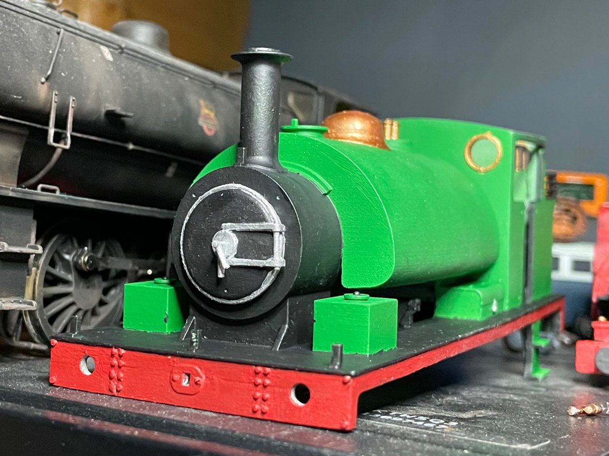 SudderyM's tweet image. Took a small break from Henry to work on another green fella