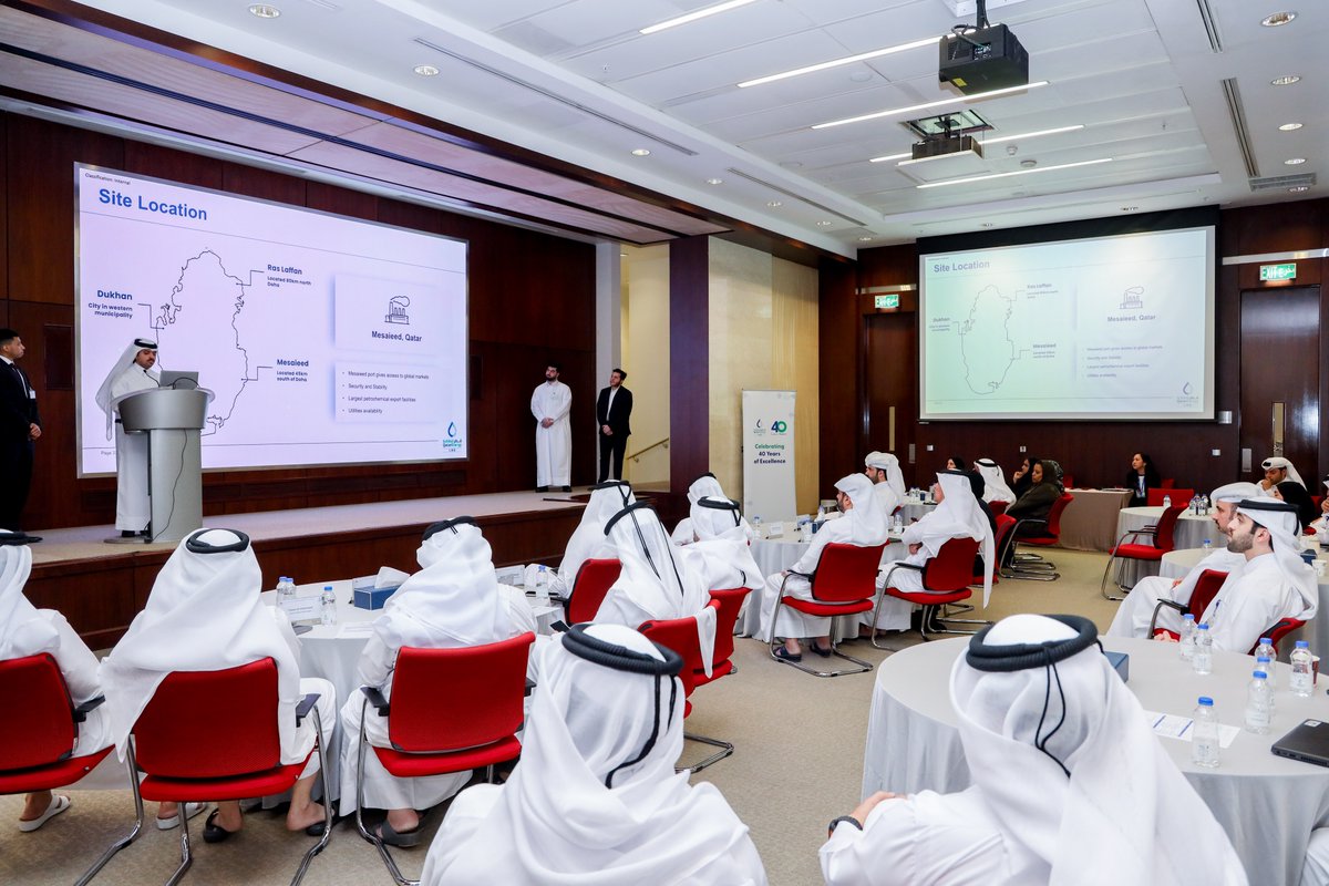 QatarEnergy LNG sponsored and presented the Best Overall Prizes to the winning teams at the 21st Annual Chemical Engineering Plant Design Competition, organised by the Department of Chemical Engineering at Qatar University

#QatarEnergyLNG
#Qatar
#LNG