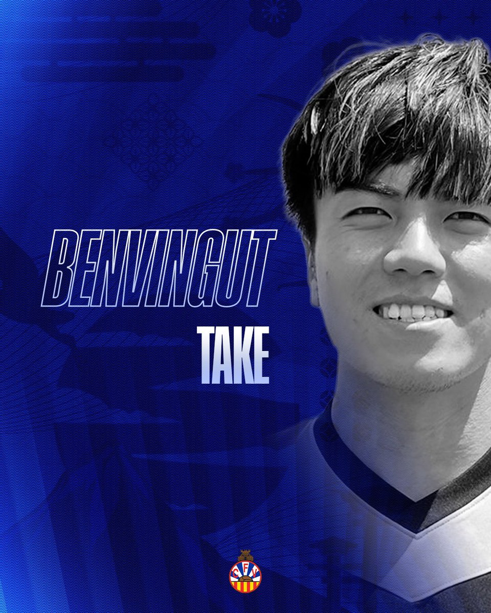cfvng's tweet photo. 𝗢𝗙𝗜𝗖𝗜𝗔𝗟 | 🆕✍️
Takuma Otake, nou jugador del CF Vilanova‼️ 🇯🇵
Futbolísticament conegut com “Take”, el japonès de 23 anys, arriba per aportar experiència i velocitat al lateral esquerre vilanoví.
ビラノバへようこそ‼️ https://t.co/w2ynym6fVg