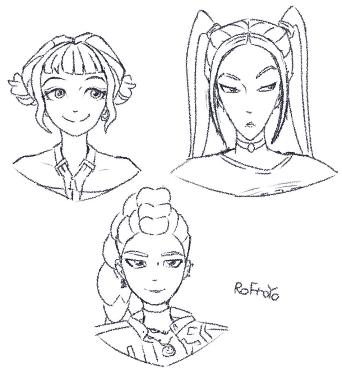 RoFroYo's tweet image. I loved the movie so much, had to do some doodles #KPOPDEMONHUNTERS #kpopdemonhuntersfanart