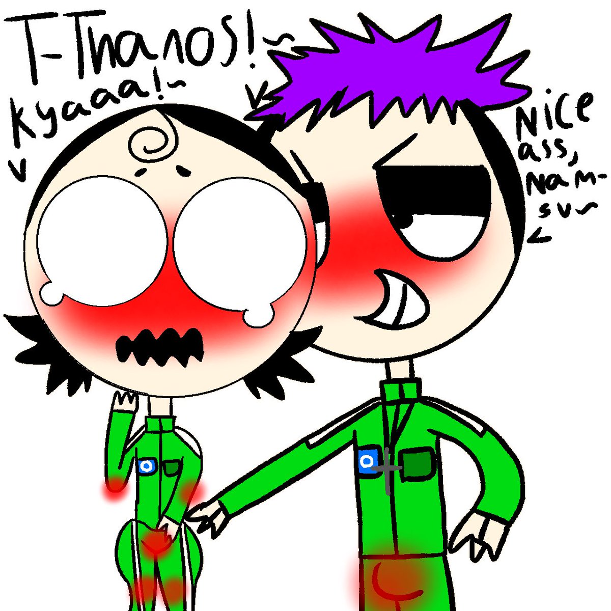 domoxd_800's tweet photo. my little bean Nam-Su with the chaotic gremlin Thanos XD

yaoi ÙwÚ

#squidgames3 #SquidGameSeason3 https://t.co/LyxPllQbTB