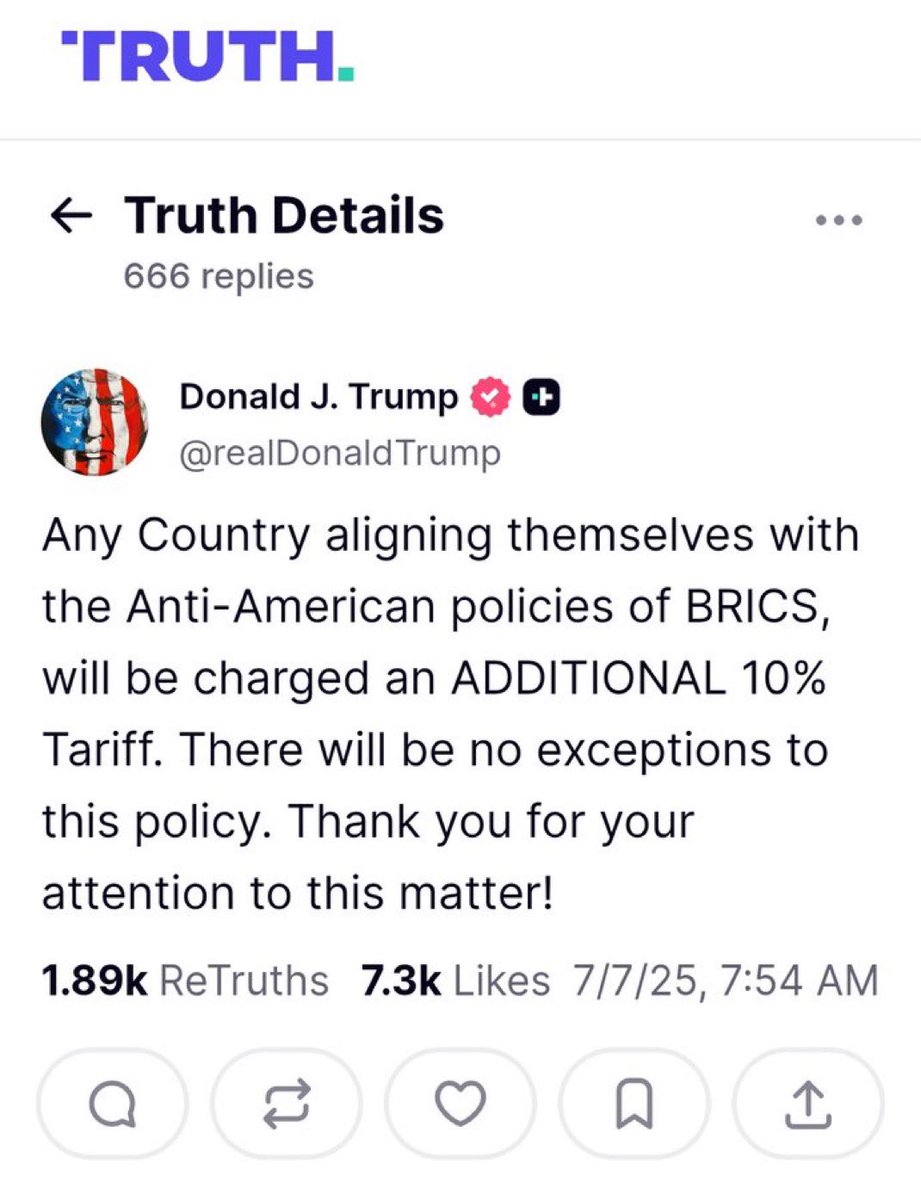 Yea so this is literally literally why they started BRICS….soo