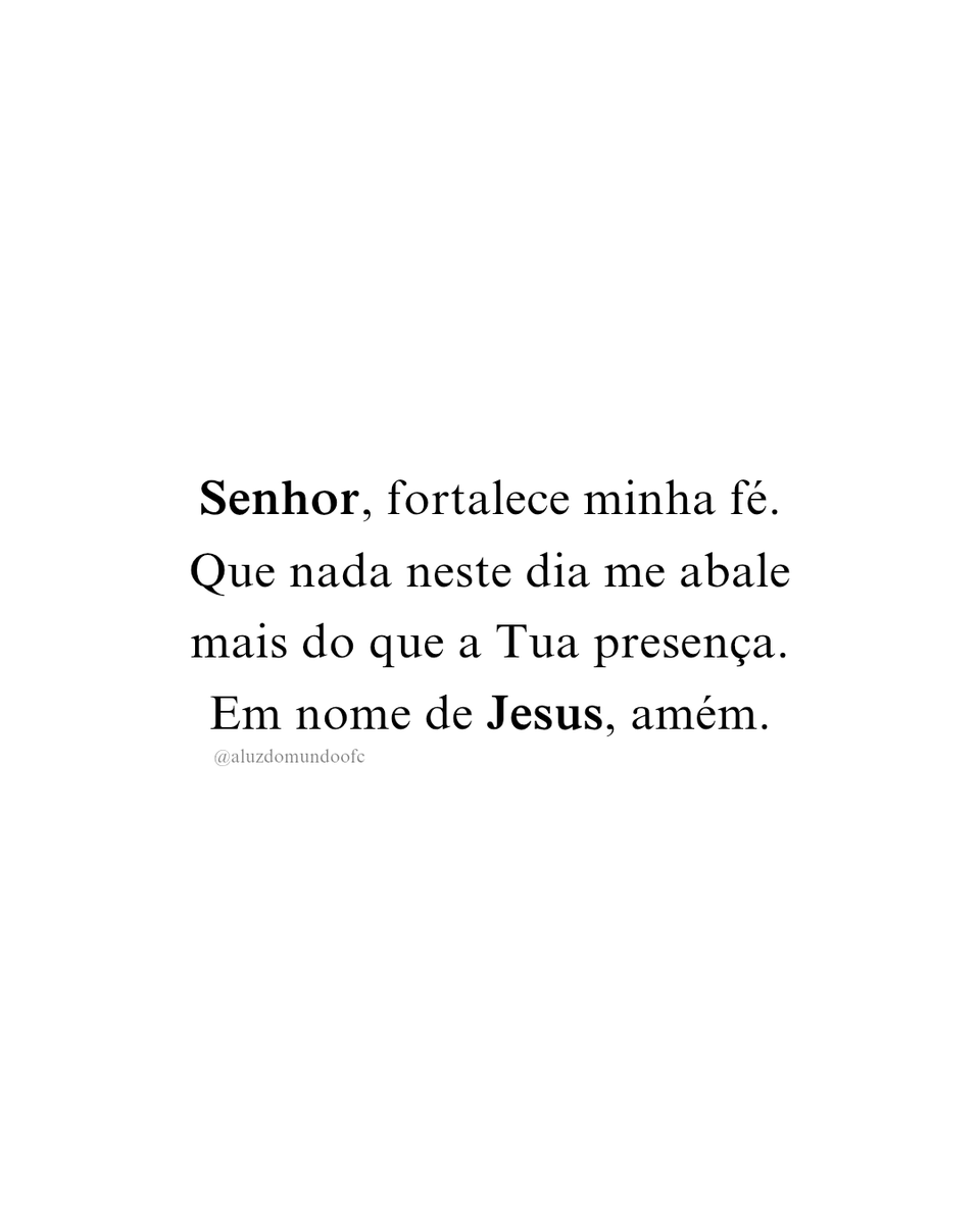 Digite: AMÉM!