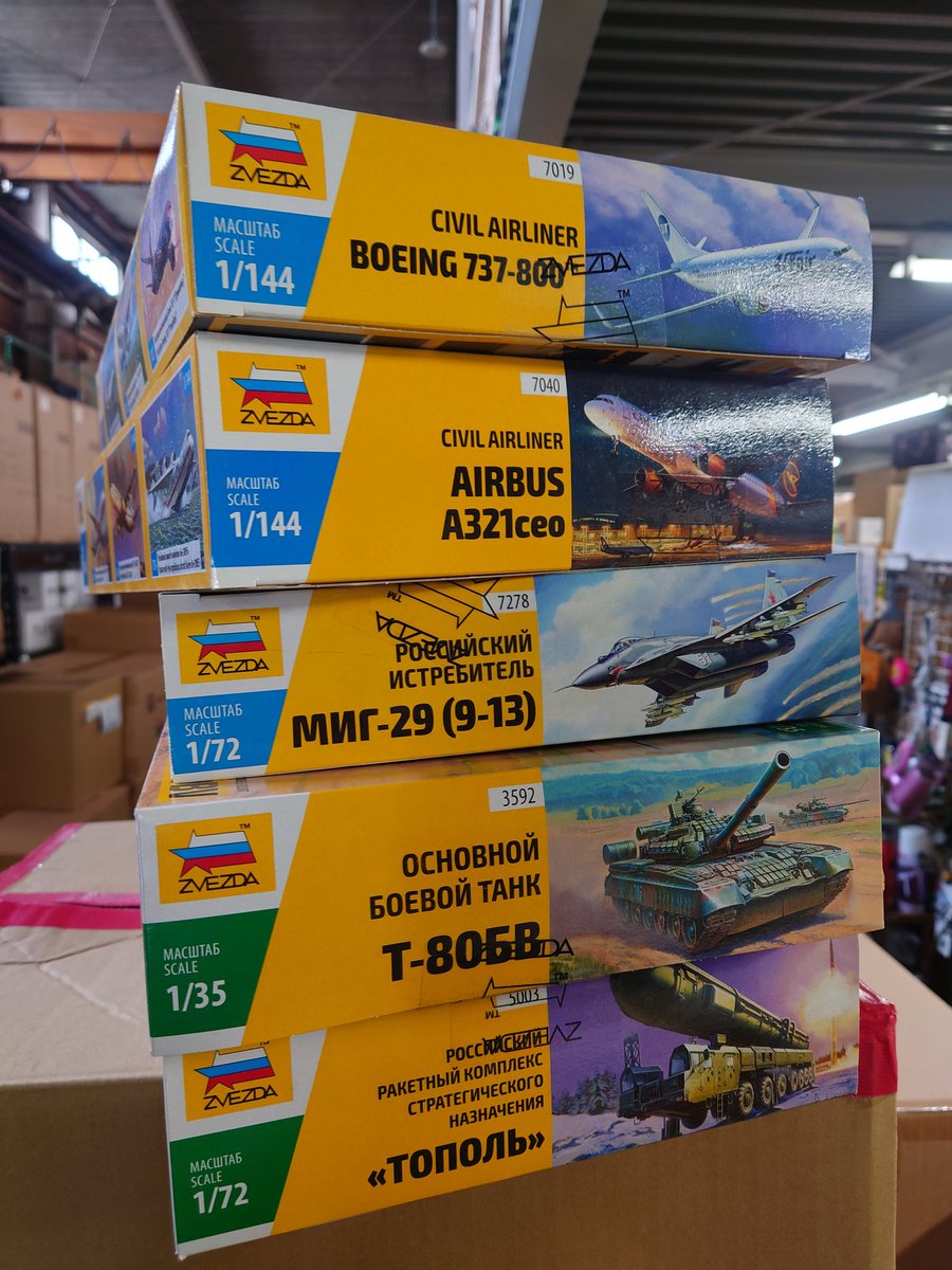 hobbycollective's tweet image. 奇跡的入荷のズベズダ商品、おかげさまで多数のご注文をいただきありがとうございます
各種ジャンルが揃っておりますが、いずれも数量は限られておりますのでお早めに!
本店 x.gd/yyaoi
楽天店 a.r10.to/hkEEXu
Amazon店 amzn.to/4lda4TN