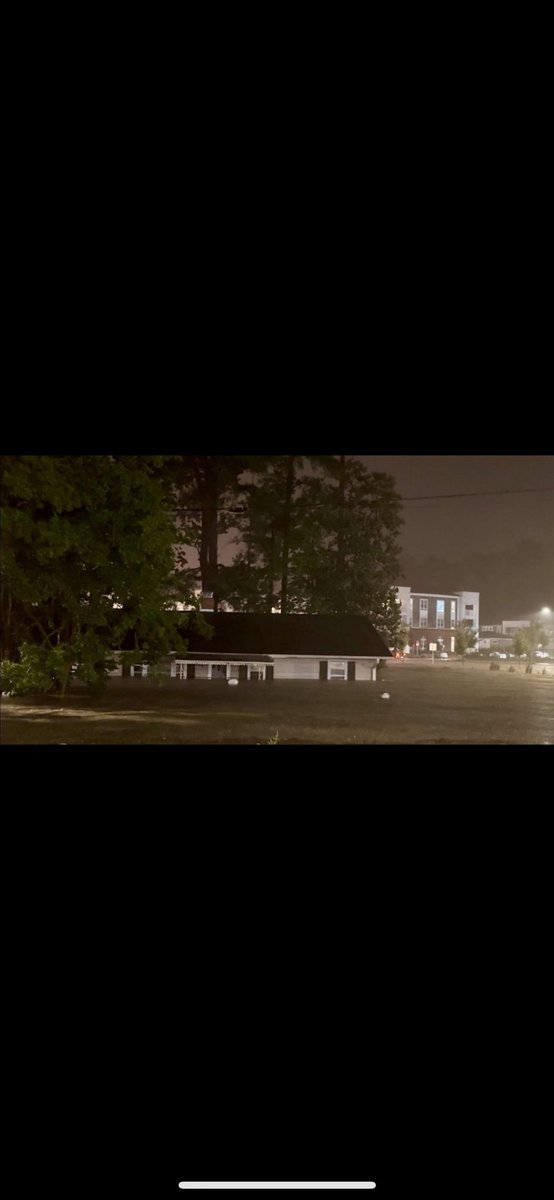 BREAKING NEWS 🗞️ 🚨 🚨PRAY FOR NORTH CAROLINA! THIS HOUSE IS SUBMERGED IN FLOOD WATERS in Chapel Hill, North Carolina, right now!

Major flooding continues from the remnants of Tropical Storm Chantal! WE NEED TO PRAY!!!