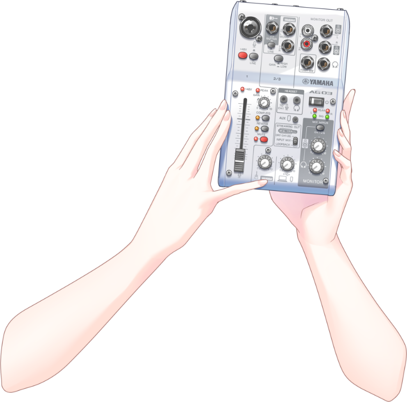 ã€ããïŒã²ãŒã ã»é
ä¿¡ïŒ | Yamaha Game Streaming (@yamahagame_jp) on Twitter photo VTuberãªãã³ã«ã¯ãªãšã€ã¿ãŒã®çæ§ïŒ
ã€ããã®AGã·ãªãŒãºãä»å¹Žã§çºå£²10åšå¹Žãè¿ããã®ããåãã§ãããïŒ
ããã§ AG03MK2 ãæãŠãçŽ æãäœããŸããïŒ
ãæçšããŠãçããã®ãåçãã#YamahaAG10years ãããã·ã¥ã¿ã°ãšå
±ã«æçš¿ããŠãã²èŠããŠãã ããïœïŒ VTuberãªãã³ã«ã¯ãªãšã€ã¿ãŒã®çæ§ïŒ
ã€ããã®AGã·ãªãŒãºãä»å¹Žã§çºå£²10åšå¹Žãè¿ããã®ããåãã§ãããïŒ
ããã§ AG03MK2 ãæãŠãçŽ æãäœããŸããïŒ
ãæçšããŠãçããã®ãåçãã#YamahaAG10years ãããã·ã¥ã¿ã°ãšå
±ã«æçš¿ããŠãã²èŠããŠãã ããïœïŒ