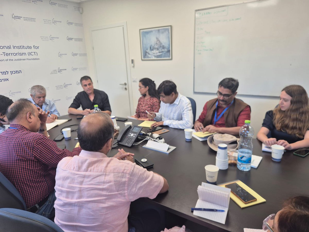 Usanas Foundation (@usanasf) on Twitter photo Our CEO and Founder, Dr. Abhinav Pandya <a href="/abhinavpandya/">Dr. Abhinav Pandya</a>, participated in a briefing with Dr. Eitan Azani and Dr. Michael Barak <a href="/Michael_Barak/">Michael Barak PhD, מיכאל ברק, ميخائيل باراك</a> at the International Institute for Counter-Terrorism <a href="/ICT_org/">ICT</a>, Reichman University <a href="/ReichmanUni/">אוניברסיטת רייכמן Reichman University</a>. In light of the growing #Islamist alliance Our CEO and Founder, Dr. Abhinav Pandya <a href="/abhinavpandya/">Dr. Abhinav Pandya</a>, participated in a briefing with Dr. Eitan Azani and Dr. Michael Barak <a href="/Michael_Barak/">Michael Barak PhD, מיכאל ברק, ميخائيل باراك</a> at the International Institute for Counter-Terrorism <a href="/ICT_org/">ICT</a>, Reichman University <a href="/ReichmanUni/">אוניברסיטת רייכמן Reichman University</a>. In light of the growing #Islamist alliance