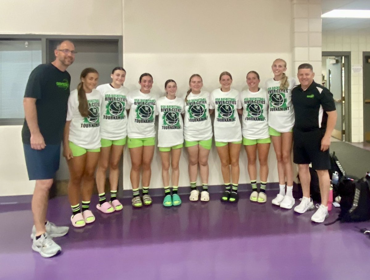 ShockerzGBB's tweet photo. The Shockerz are back to back Tourney Champs. Last weekend 1st place in the 2025 Supreme Blowout. This weekend 1st place in the 2025 OSA Crusaders River Cities Hoops! Great basketball both weekends ladies!! https://t.co/4ks9KgMvO7
