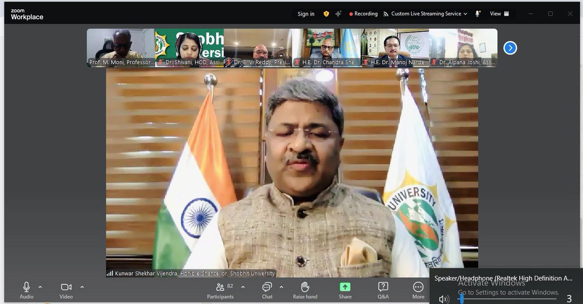 CIRDAP, Shobhit University, &amp; AARDO celebrated #WorldRuralDevelopmentDay2025 with an International Webinar on "Smart Tribal Farming." Experts discussed sustainable agriculture &amp; livelihood opportunities for tribal communities. #RuralDevelopment #SmartAgriculture