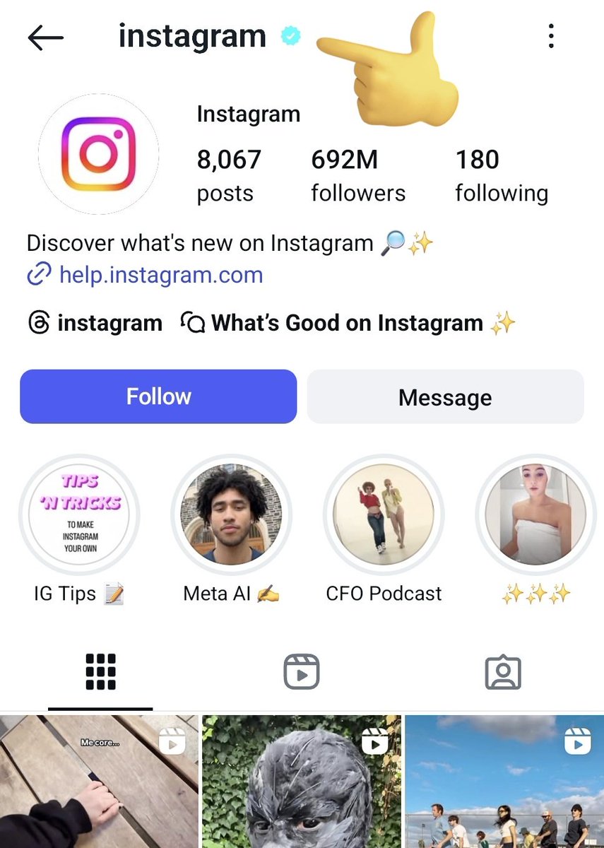 Some users are noticing a slight change in the Instagram blue tick color on verified profiles. It now appears with a brighter, neon-like glow — as seen below 

Is this a test or a silent UI update? What do you think? 🤔

#InstagramUpdate #BlueTick #VerifiedBadge