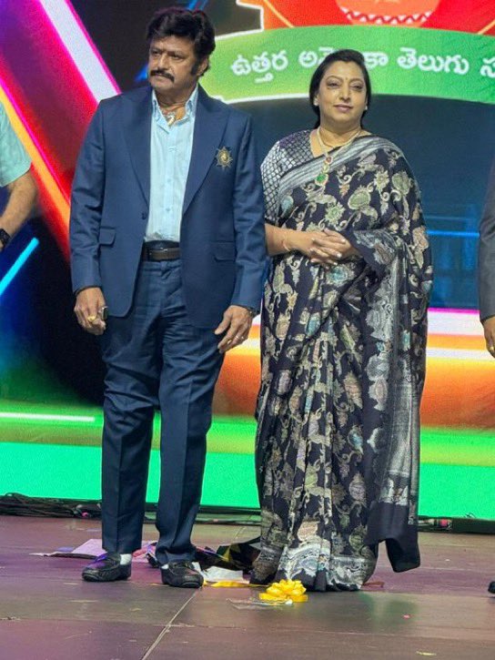 BalayyaUsa's tweet image. At NATA, Padma Bhushan awardee Sri Nandamuri Balakrishna was proudly honored with the Lifetime Achievement Award 💐👏 A true recognition of his remarkable contributions and legacy! 💐👏
#AkhandaThandavam2 #Balayya #NBK #Nandamuri #BalayyaBabu #Akhanda2 #DaakuMaharaaj