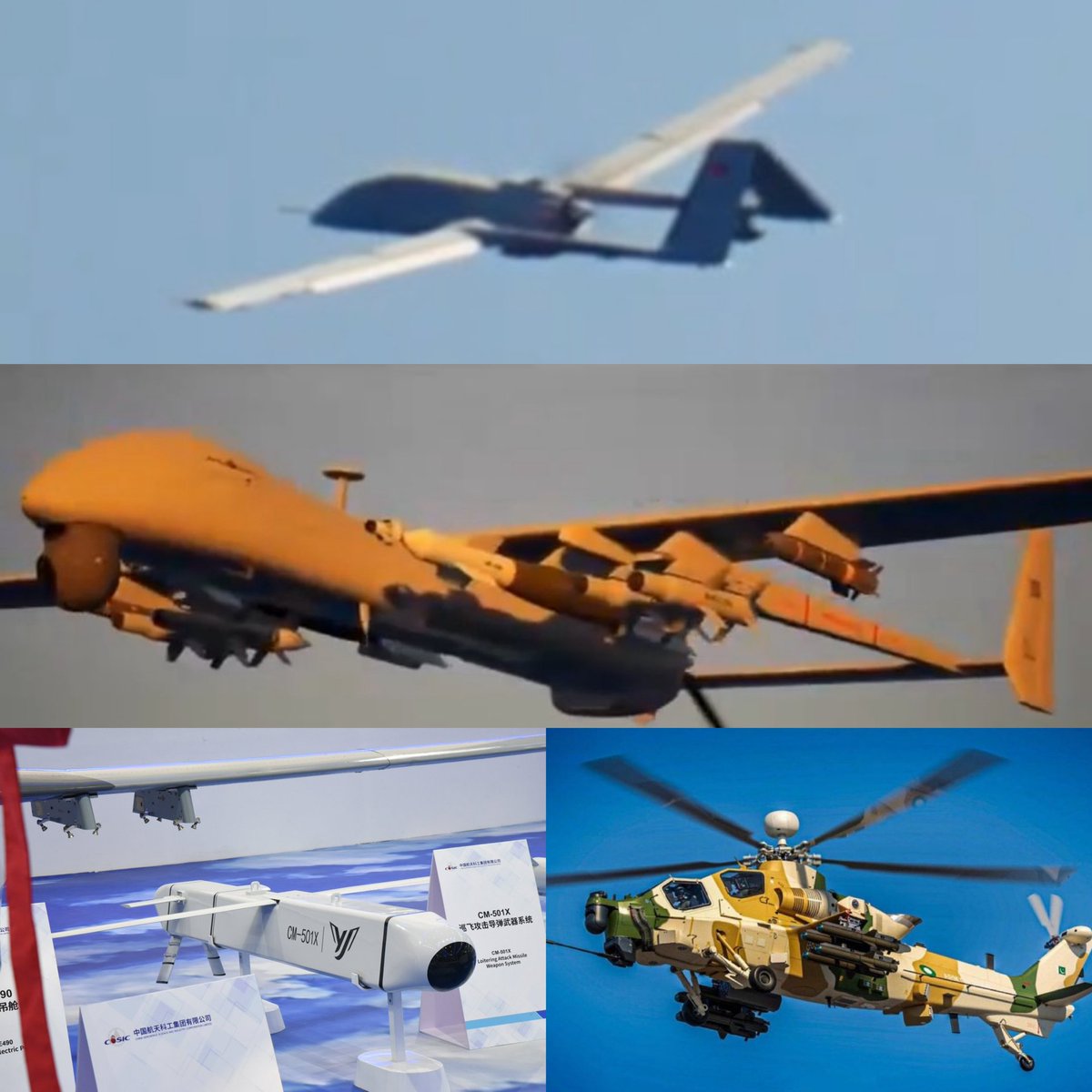 PAKISTAN’S LATEST WEAPONS BEGIN TO ARRIVE

Three major platforms and a critical new missile are  being inducted into the Pakistan Army and Air Force.

The Z-10ME is a much-improved attack helicopter that incorporates many of Pakistan’s custom requirements. A 30% more powerful