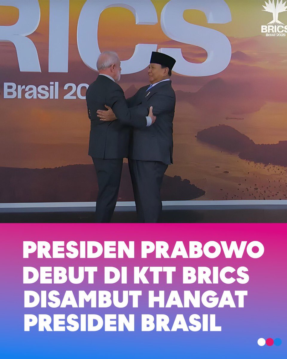 keren banget  bagus juga hubungan diplomasi nya #IndonesiaDiPanggungBRICS
Prabowo Memimpin Diplomasi Global