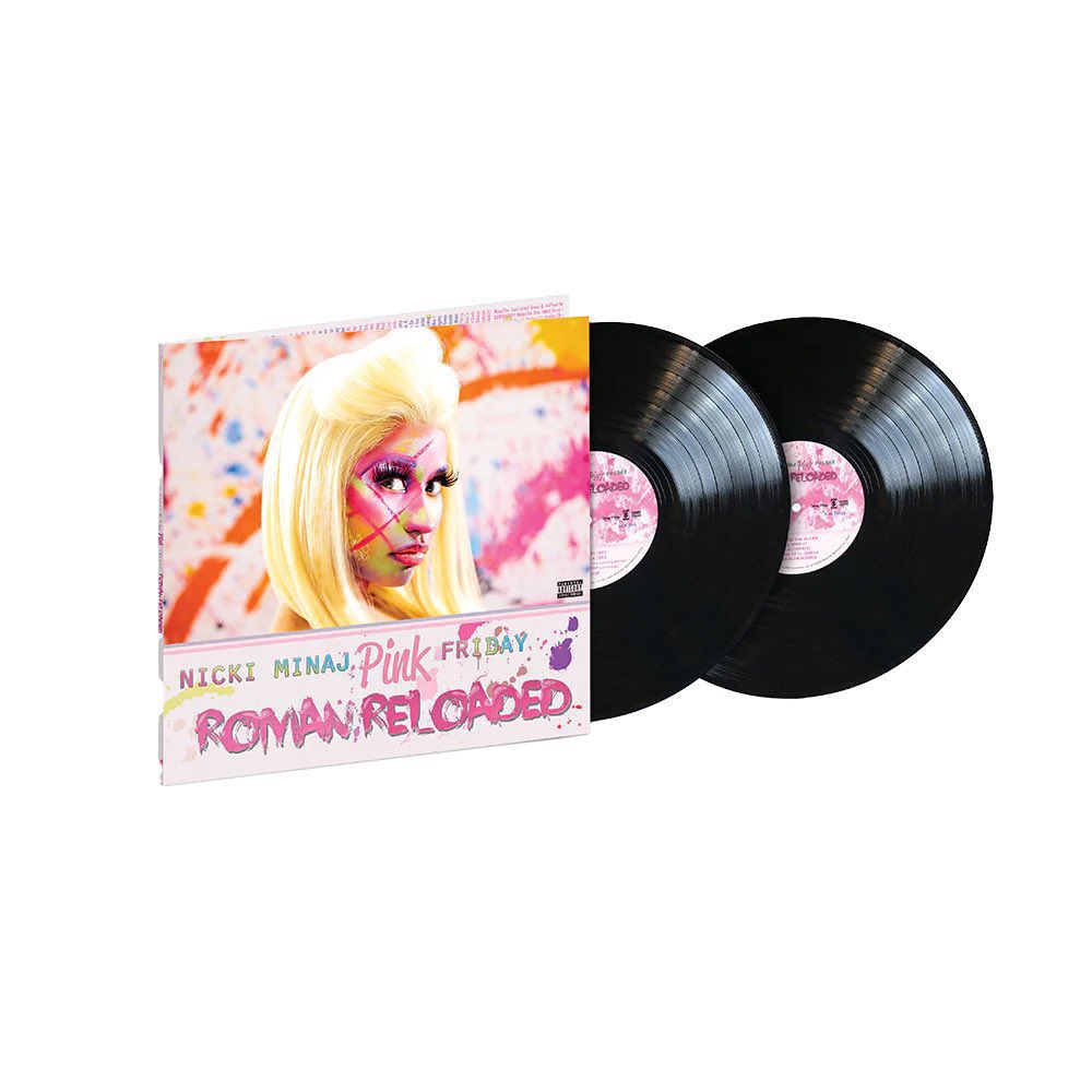 ShopWithNicki's tweet image. SALE: #PinkFridayRomanReloaded @NICKIMINAJ 10th Anniversary Reissue 2LP Vinyl
$26.56 (34% off)
a.co/d/0e7UZzm (@amazon)