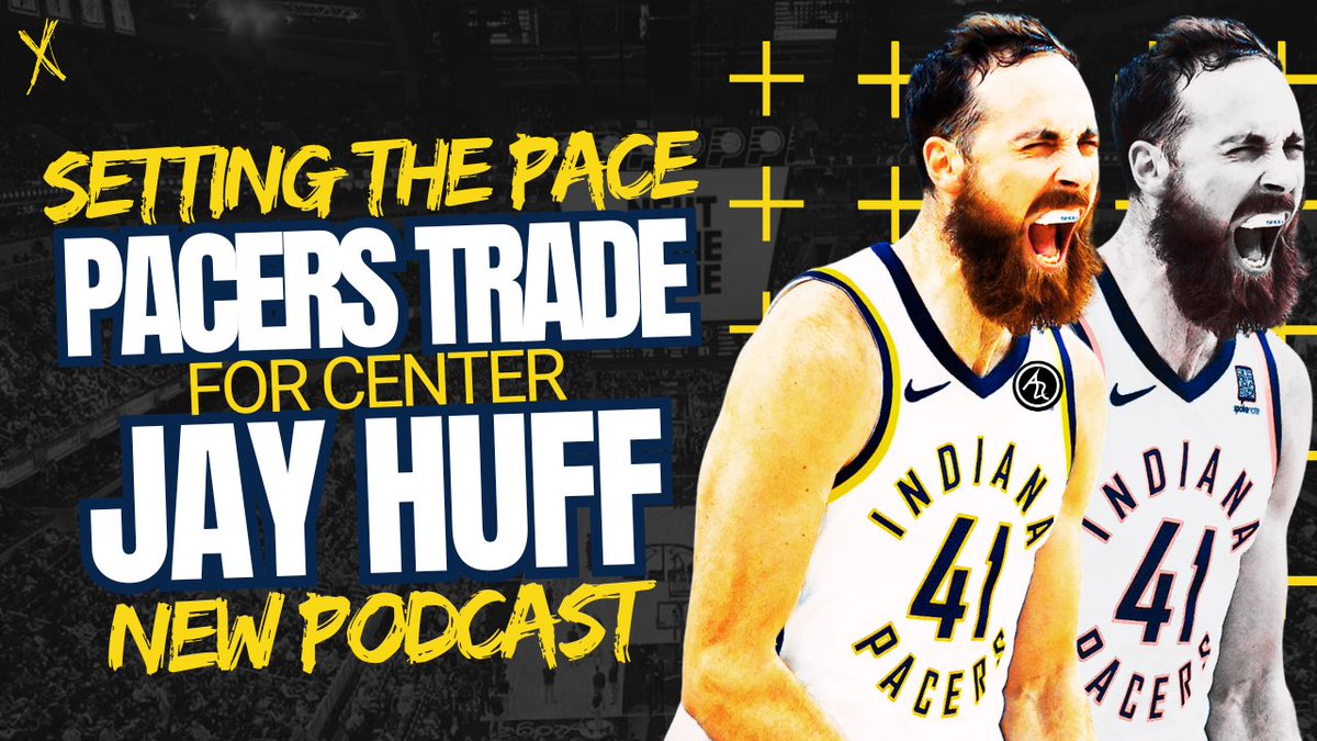 Alex Golden (@alexgoldennba) on Twitter photo The Pacers made an under the radar move on Saturday, acquiring Jay Huff from the Memphis Grizzlies. 
<a href="/_Facci/">Facci</a> and I share our thoughts on the deal and then bring on <a href="/PAKA_FLOCKA/">Parker Fleming</a> to give us more insight on Indiana’s newest center. 
Hope you’ll tune in!
🔗 linktr.ee/settingthepace The Pacers made an under the radar move on Saturday, acquiring Jay Huff from the Memphis Grizzlies. 
<a href="/_Facci/">Facci</a> and I share our thoughts on the deal and then bring on <a href="/PAKA_FLOCKA/">Parker Fleming</a> to give us more insight on Indiana’s newest center. 
Hope you’ll tune in!
🔗 linktr.ee/settingthepace