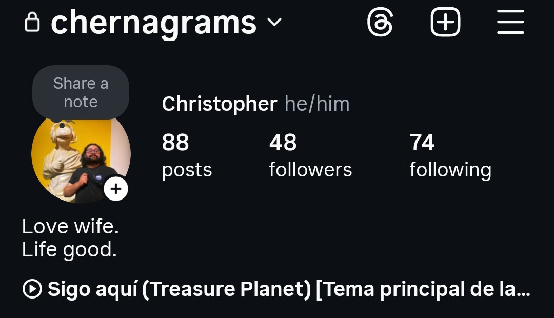 En todo lugar menos Instagram,soy Homer Sombrero

Si desean seguirme en algo que no sea yo hablando de Rivals, pueden checar ahí mi Instagram, mi Lettrbox, y mi Spotify (ojo que tengo el Instagram en privado tons si no nos hemos conocido en persona capaz no les reconozco)