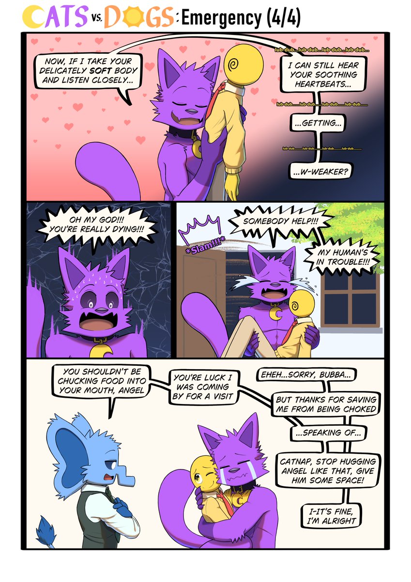 96Soronie66's tweet image. Will you choose the one who always panic? Or will you choose the one who tries to be a smartass? 🤣

#PoppyPlaytimeChapter4 #SmilingCrittersAU #catnap #dogday #bubbabubbaphant #SunnyAngel #SleepyAngel #furry