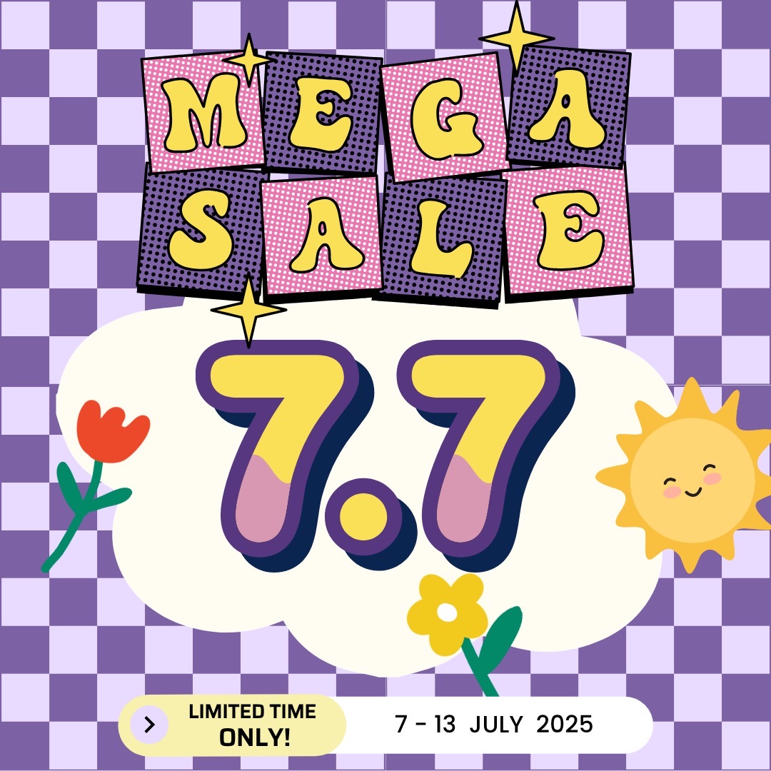 🎉🛍️ 7.7 MEGA SALE เริ่มแล้ว! 🎶🛒
ลดหนักสุดใจ สูงสุด 85% 💥
ใครยังไม่มี ต้องจัด! ใครมีแล้ว…ก็จัดอีกจ้าา 💖

🔗 forms.gle/BzEMtvt69MAshU…

📅 เฉพาะวันที่ 7–13 ก.ค. นี้เท่านั้น
แค่ 7 วัน! ของหมดอดนะ ⚡

#BuildJakapan #Beyourluve
