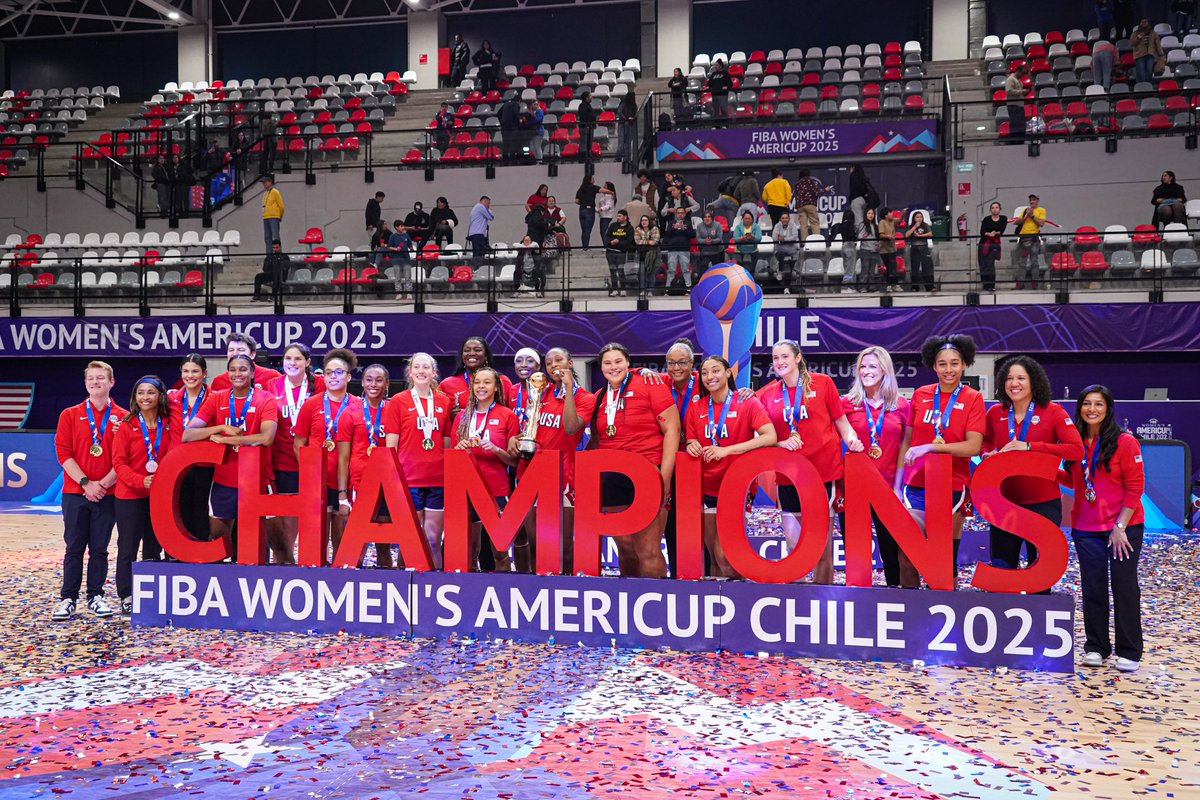 Champions in Chile 🏆🇺🇸

#GoldHabits x #AmeriCupW