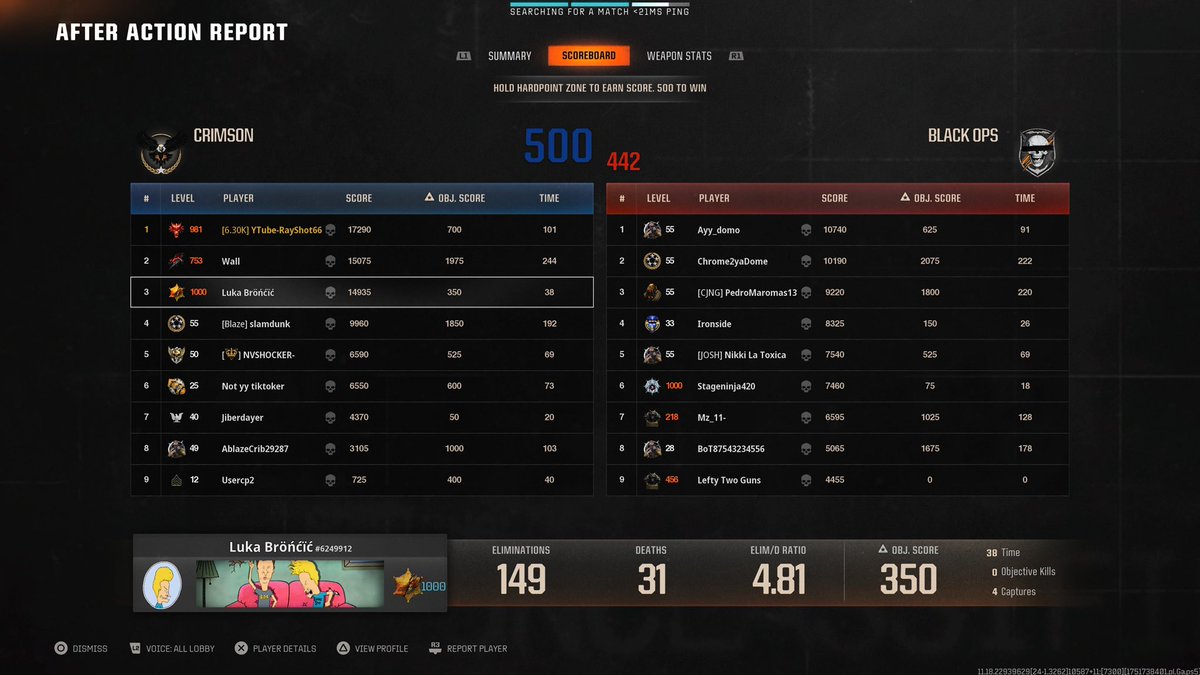 RayShot661's tweet image. We big chillin grinding 2XP Weekend before it ends 😎 @CallofDuty 

#CallofDuty #BlackOps6 #2XPWeekend #Grinding #Gaming