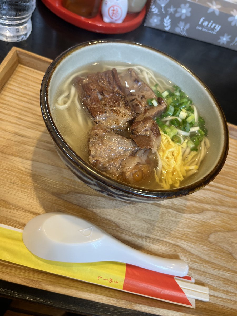 沖縄そばｳﾏ(('ڡ'))ψｳﾏ
