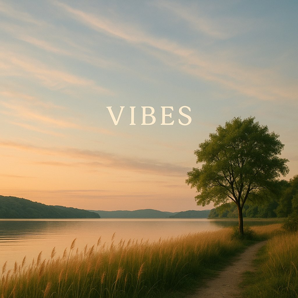 Chasing peace, catching that calm $vibe