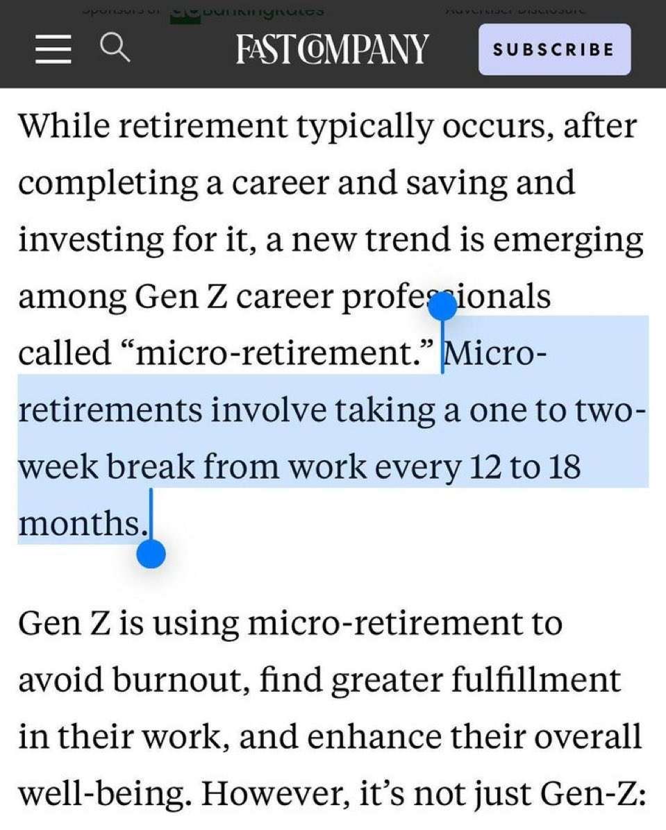 Gen Z has figured out what a vacation is