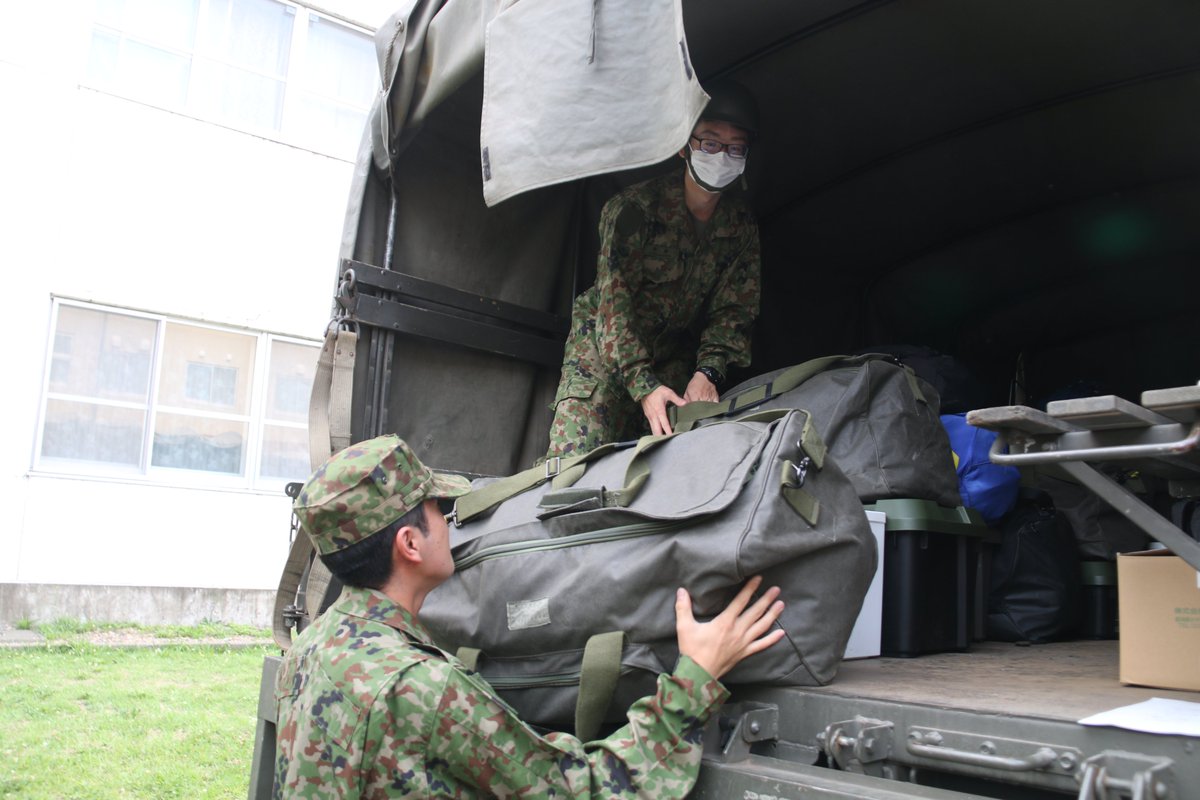 Gsdf_Camp_Iwate's tweet image. #岩手 #自衛官候補生 #旅立ち
　７月１日（火）前期教育を修了した自衛官候補生たちは、後期教育を受けるため各部隊へ旅立ちました。苦楽をともにした同期との別れに涙する隊員もいましたが、しっかりと教育をやり遂げた自信と同期との絆を胸に、後期教育でも頑張ってください。また会いましょう。