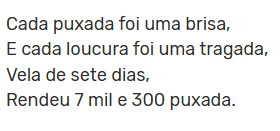 frequentabares's tweet photo. sensacional a vibe velho testamento de 7 mil e 300 puxada https://t.co/KRo9Y0eK7H