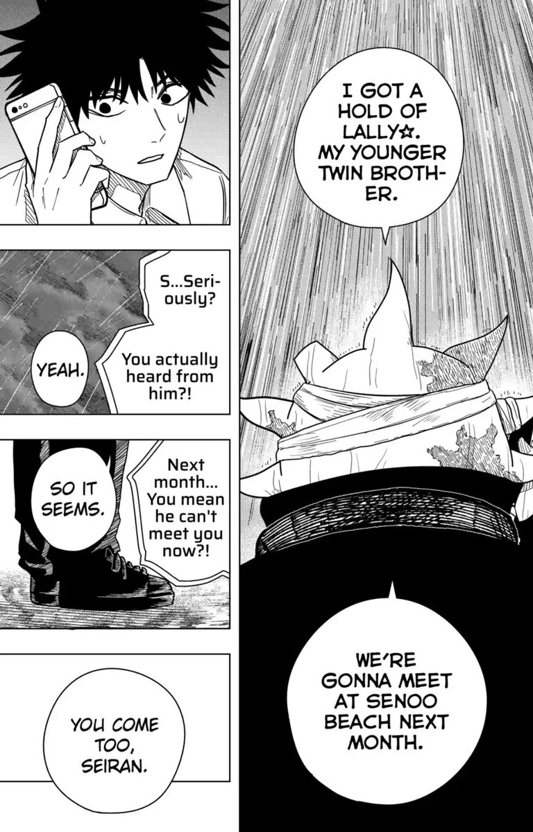 If the story follows the same time consistency as the concert arc, there should be 10 whole chapters of Nomamoto focus