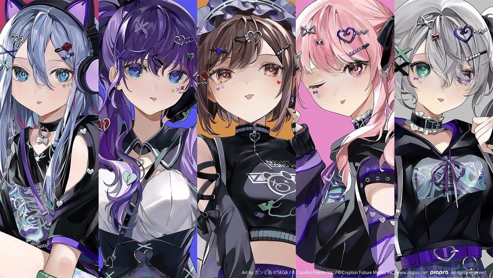 defenestrateed's tweet image. Harumaki Gohan peak. When Empurple first came out, I genuinely looped it for 2 months on repeat it's too good
Heh also did you know that the same artist (@/mikanoisi_) who drew the Empurple sprites in the 2DMV also drew the ones in I nandesu, so therefore mafuena is real.