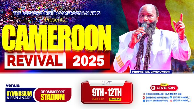 All are welcome for the #CameroonVisitation