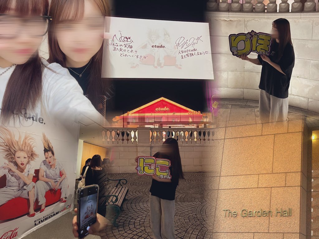 ⭐︎etude.東京公演⭐︎
久しぶりに2人とお話しできて幸せすぎる時間だった〜😭😭ずっーと2人がダイスキーーーってなった😭また会いにいくね🫵🏻♥️
 #平成フラミンゴ #平成フラミンゴにこ
<a href="/___nicoichi___/">【平成フラミンゴ】NICO</a> <a href="/RinrinFlamingo/">RIHO</a>