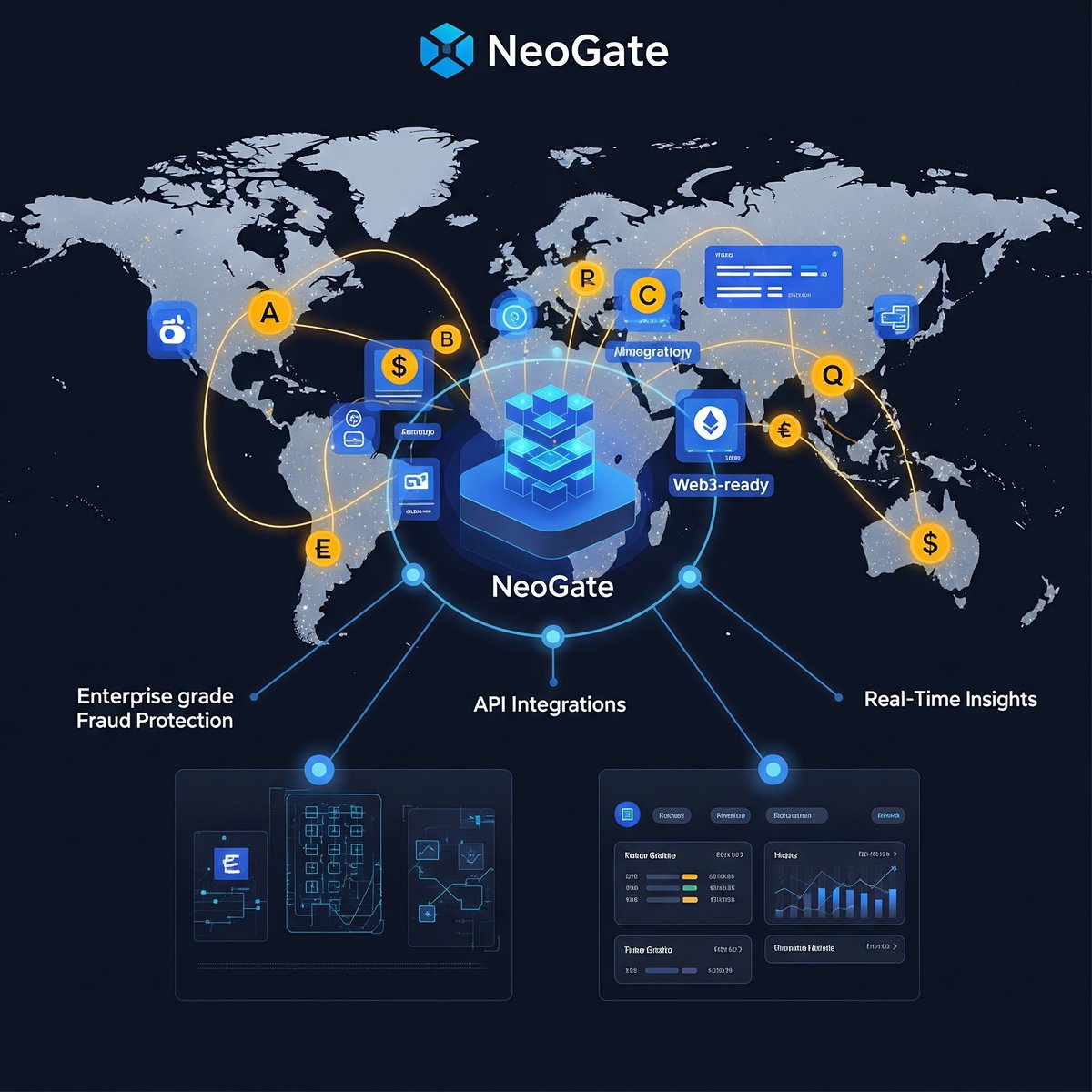 Neo_Gate_Web3's tweet image. 🚀 Say hello to the future of payments with NeoGate!

✅ Multi-currency support
✅ Real-time insights
✅ Seamless API integration

Your growth deserves smart solutions.

👉 neogate.cc
#NeoGate #FinTech #DigitalPayments #SecurePayments #PaymentGateway
