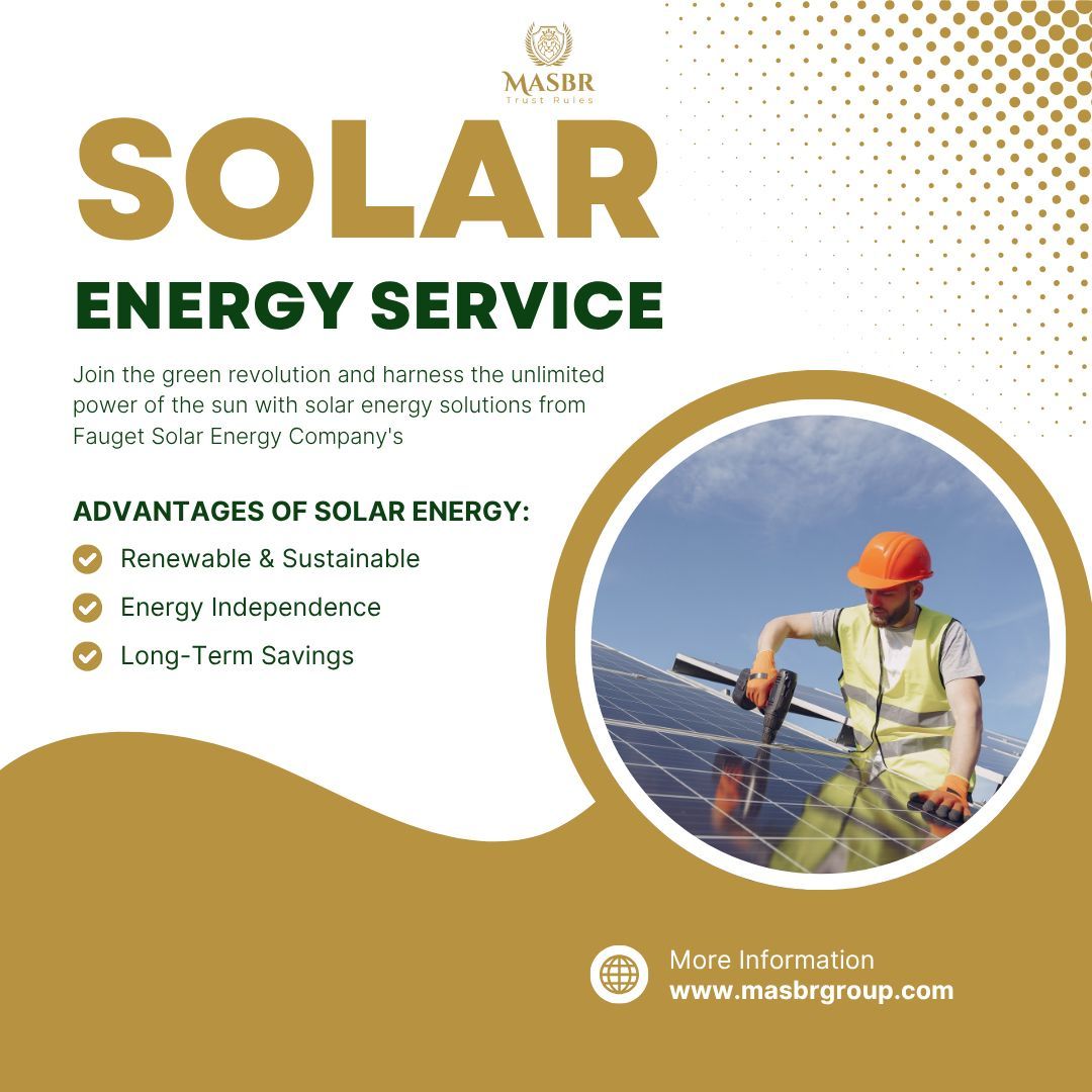 MASBR_GROUP's tweet image. The sun doesn’t charge you — so why should your electricity bill?
Go solar. Save money. Save the planet.
Switch to smarter energy today.
#SolarEnergy #GreenFuture #SustainableLiving #MASBRGroup