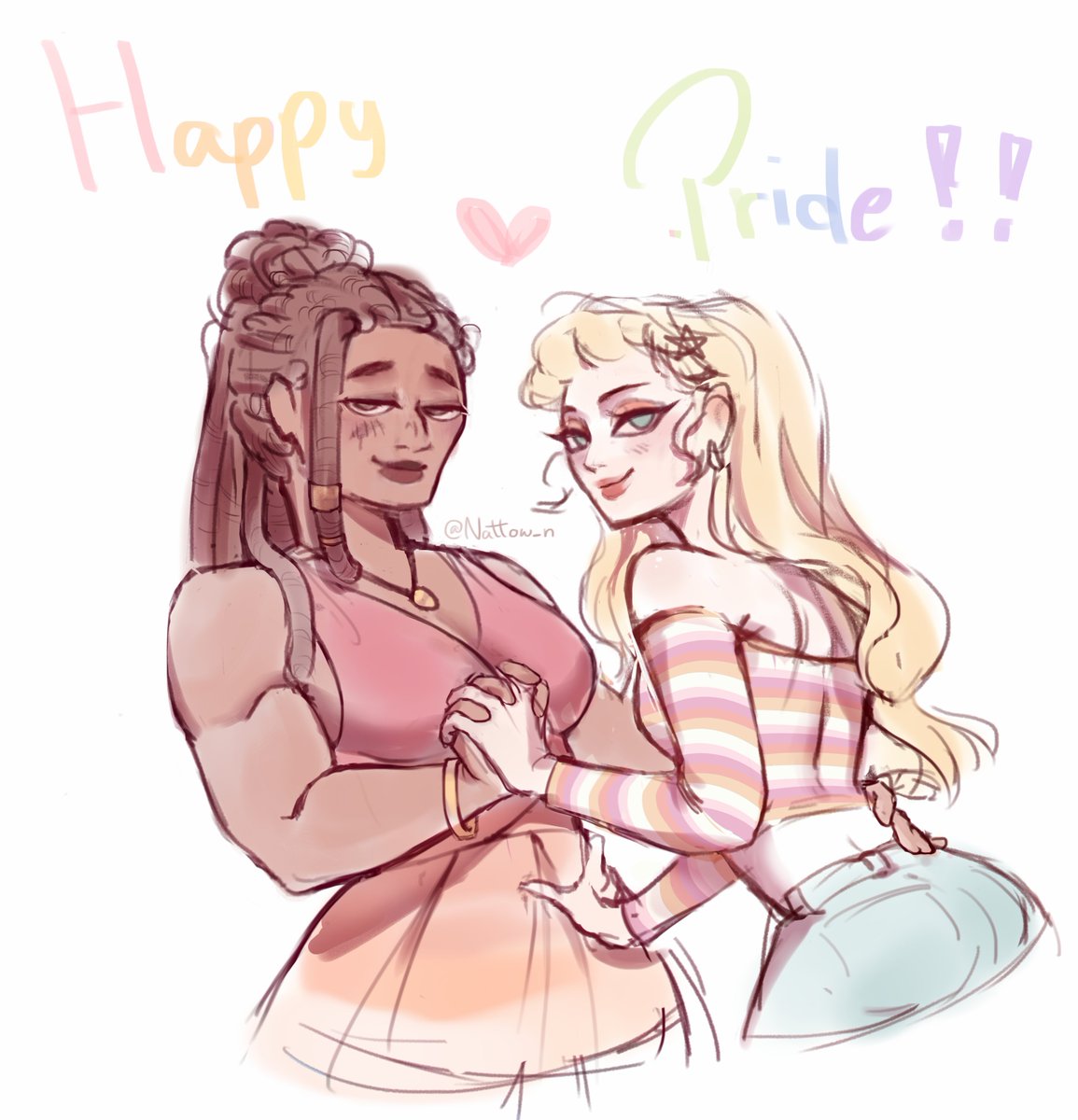 FELIZ PRIDE! atrasado xd

no pude terminarlos a tiempo por la uni pero tampoco quería tenerlos ahi guardados
#Pride2025 #disventurecamp4