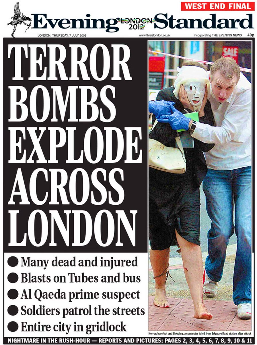 20 years ago today, I set off for work on what should’ve been another normal day in London 

The previous day, London had been confirmed as the hosts of the 2012 Olympics and what started as a day of celebration quickly turned into a living nightmare for the city.

I was down on