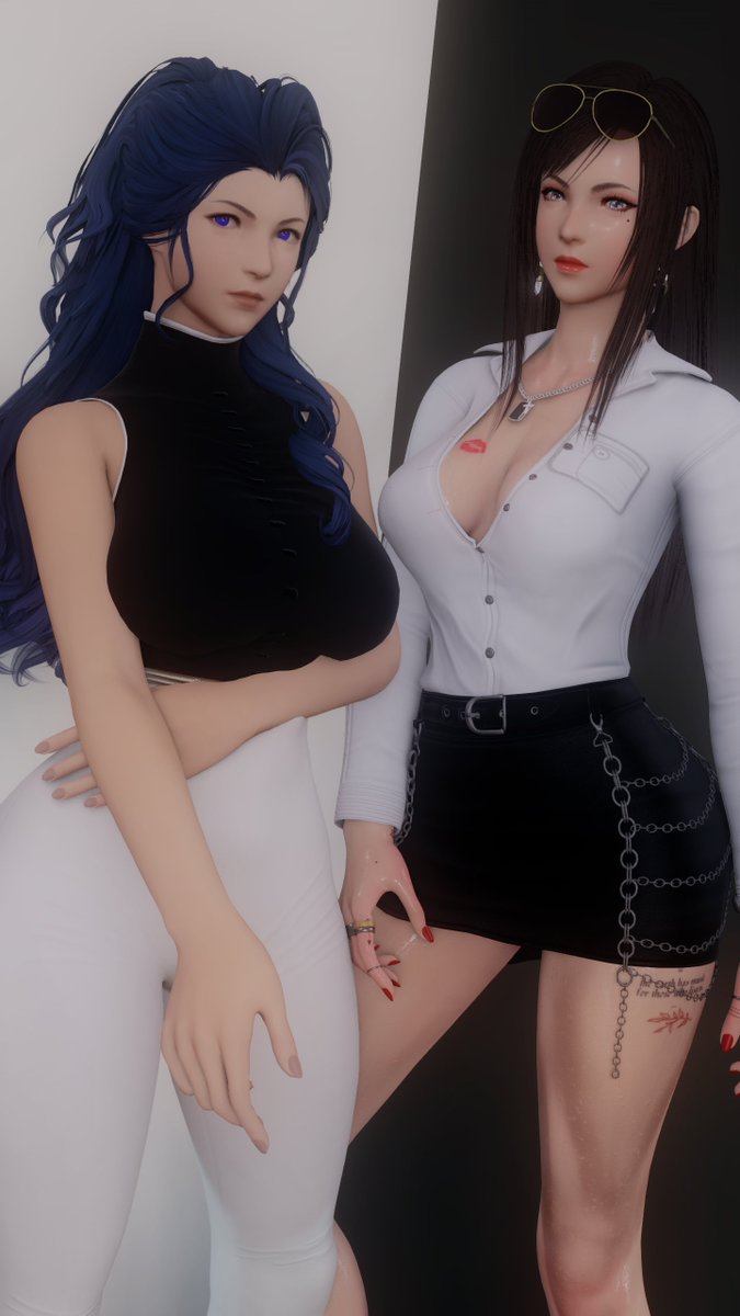 Empress_XIV's tweet image. 馃摳馃枻Middie Black&amp;White馃┒馃敟
with @OrchisRPG 馃槝馃拫
#Midlanders_Today | #GPOSERS | #FFXIVScreenshots | #EorzeaPhotos | #ElementalDC