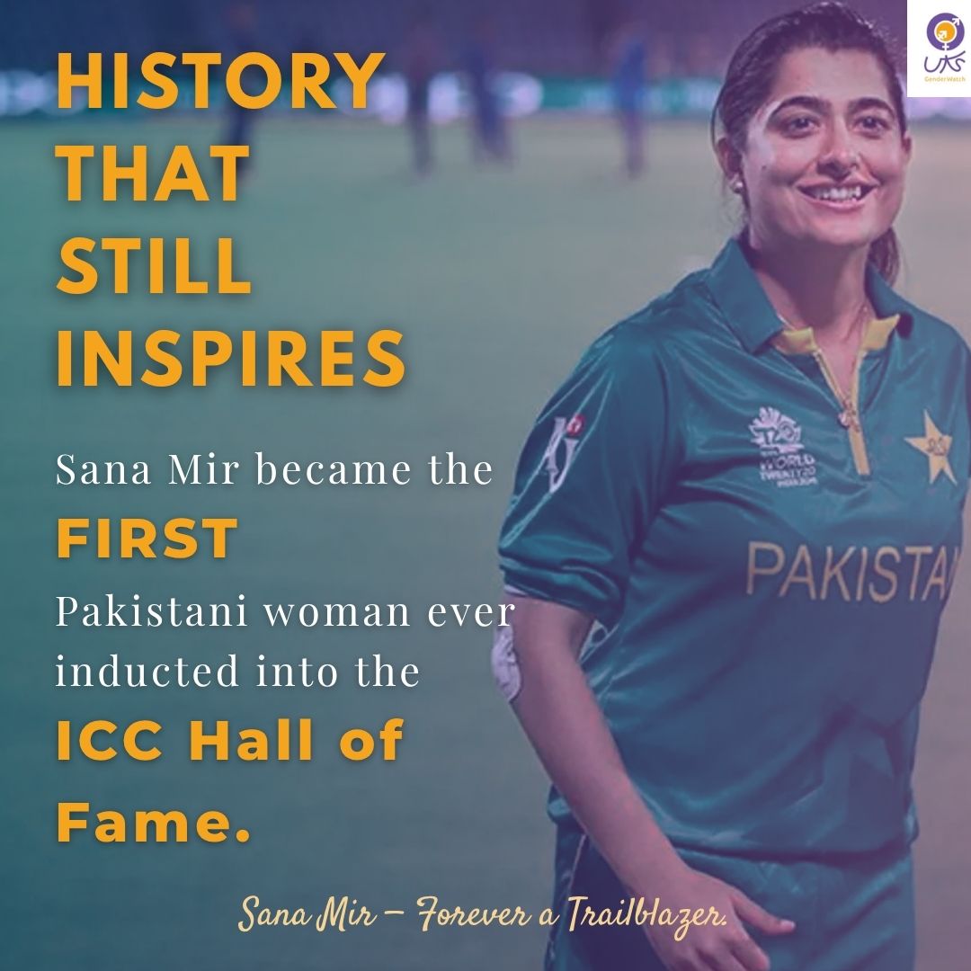 Sana Mir made history — and we’re still feeling the impact.
Pakistan’s first woman inducted into the ICC Hall of Fame. 🏏💜
More than a milestone — it’s a movement.
#SanaMir #ICCHallOfFame #Trailblazer #PakistanZindabad #WomenInCricket